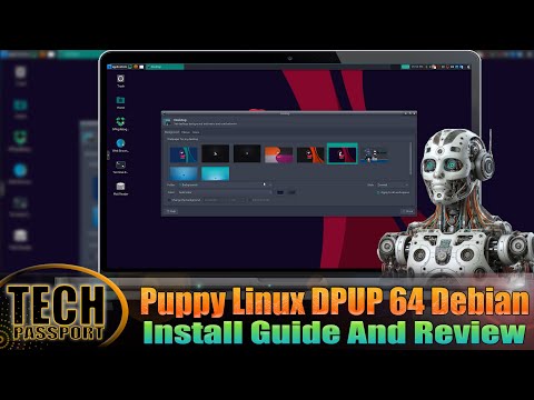 Puppy Linux Install Guide And Review 💦 Puppy Linux DPUP 64 Debian Bookworm 10 overview