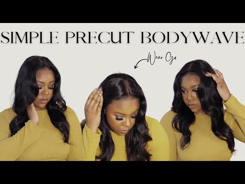 IT IS GIVING FRESH SALON INSTALL| PRECUT & PRE-PLUCKED 6*4 BODY WAVE FT REMY FORTE