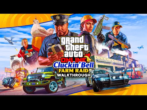 GTA Online: Cluckin' Bell Farm Raid - Full Walkthrough (No Commentary)