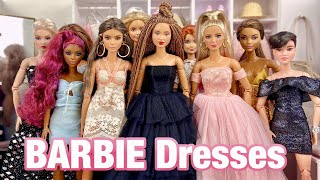 ALL my Barbie Doll Dresses - Ranking my Huge Barbie Dress Collection