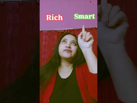 You have to choose between Rich or smart #funnyshorts #funnyvideo #ytshorts #youtubeshorts