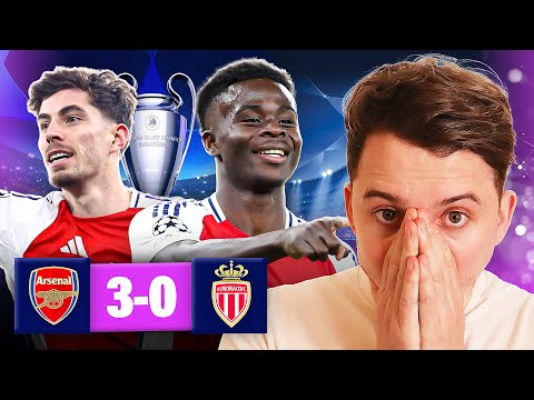 Arsenal SCARY WIN | Arsenal 3-0 Monaco  Match Highlights