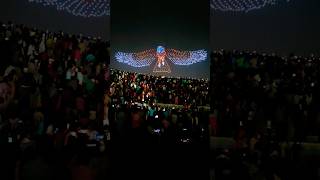 Mysore Dasara 2024 Drone Show | Stunning Night Sky Spectacle #MysoreDasara2024 #DroneShow