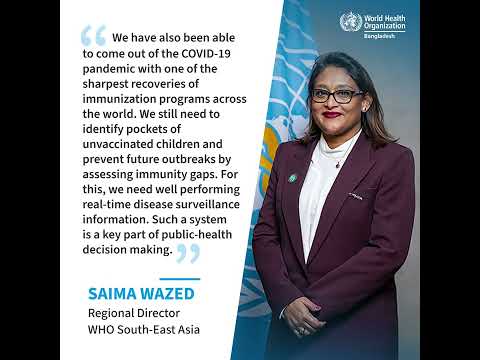 Immunization Week 2024 🌍 #WHOBangladesh #ImmunizationWeek