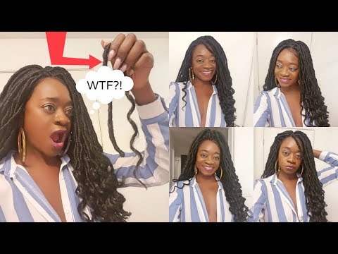 sensationnel cloud 9 4x4 multi parting goddess locs wig| My LOCS FELL OUT!!!