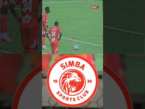 DAKIKA YA 45 SIMBA WANAPATA GOLI LA PILI.....🎥 AZAM TV.