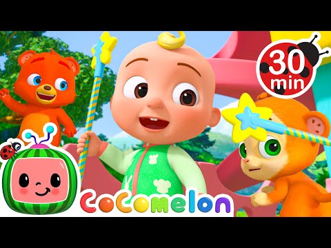 Follow The Animals + More CoComelon JJ's Animal Time Kids Songs | Animal Songs for Kids