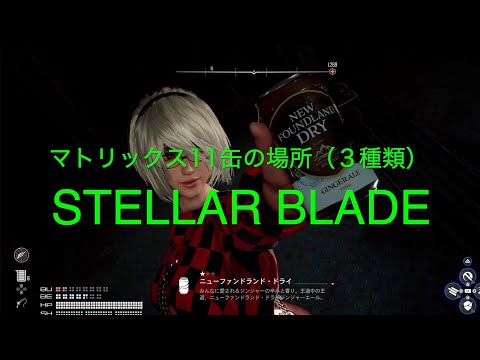 マトリックス11缶の場所（３種類）【STELLAR BLADE PS5】