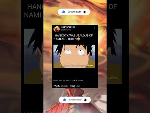 Hancock jealous of Nami and Robin😂😘#anime#onepiece#youtubeshorts