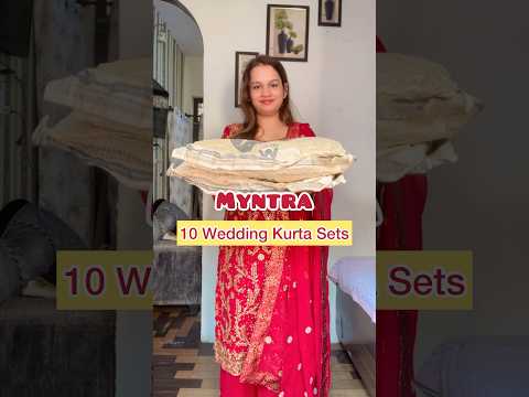 Myntra kurta set haul #shorts #youtubeshortsvideo #kurtaset #meeshokurtaset #meeshofind #meeshohaul