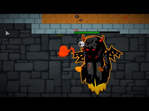 Failed fire run + boss // EvoWorld.io (But i still dealt a lot of dmg to boss)