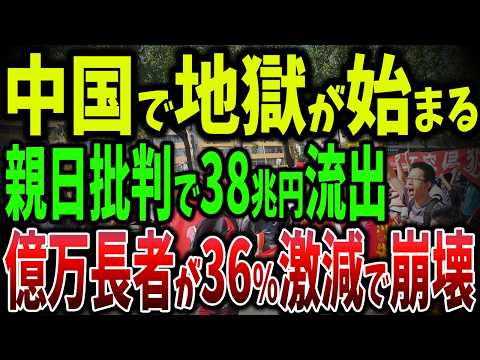 親日批判で株価暴落！6,800店舗閉店！10.8%成長予想が0.8%へ…50%オフでも売れない中国市場の悲惨【ゆっくり解説】