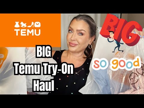 TEMU TRY ON HAUL | NEW TEMU FASHION CURVY GIRL TRY ON | HOTMESS MOMMA VLOGS