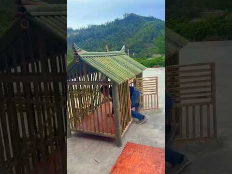 Beautiful Stylish Bamboo House For Chickens #farming #house #animal