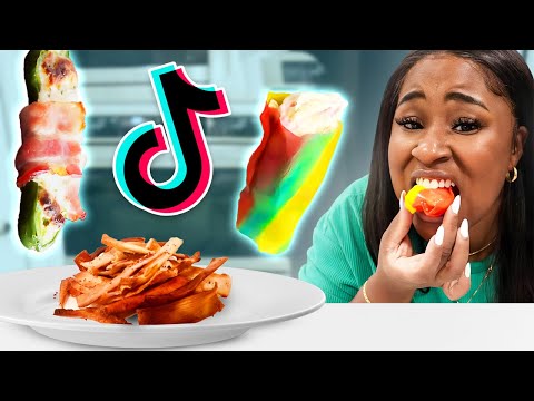 Testing POPULAR Tiktok Food combinations!