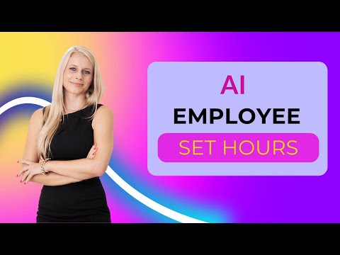 Set Working Hours For Your AI AGENTS #aiagent #aibot #aicaller #aiemployee