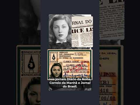 A relação de Clarice Lispector com Getúlio Vargas #claricelispector #literatura #getuliovargas