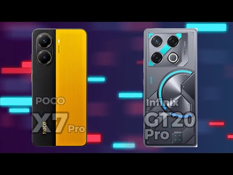 POCO X7 Pro vs Infinix GT20 Pro gaming phone comparison