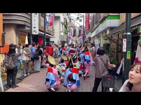 【高円寺阿波踊り　2023】ダイジェスト版　踊りが始まる直前の風景