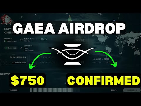 GAEA AIRDROP || No Investment, Confirmed Airdrop Just Like #grassairdrop And #nodepayairdrop