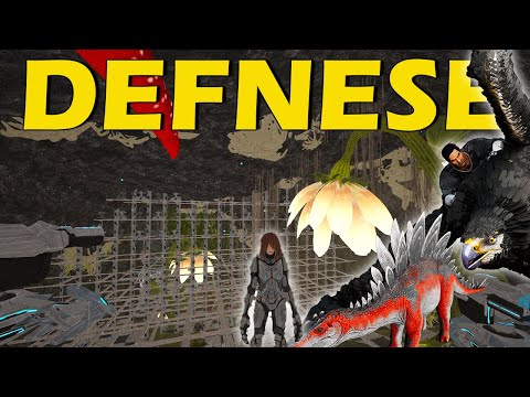 SOLO Defending Our Insane Swamp Cave! | Ark PvP