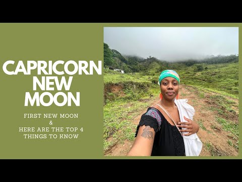 Capricorn New Moon Energy Update  Cosmic Insights for January 11th, 2024!