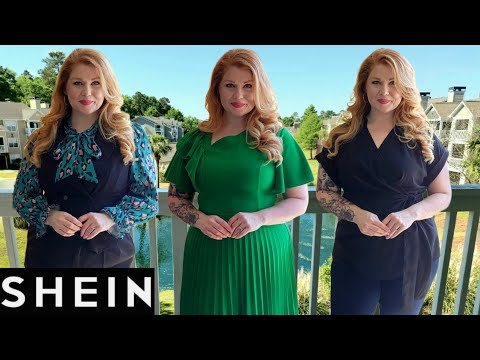 SHEIN Plus Size Try-On Haul | August 2023 | #SHEIN #sheincurve #sheinpartner