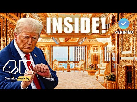 🟢✓⃝ Inside Walking Tour Of DONALD TRUMP Golden Multi-Million Dollar Home/Tower In New York City