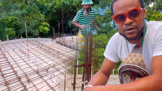 JAMAICA SUNRISE TV TALK ABOUT HIS LIFE STORY || My Father Alone Steel Up The Airbnb Decking H.N.Y🍾