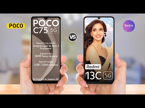 Poco C75 5g vs Redmi 13c 5g || Full Comparison