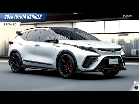 New 2025 Toyota Harrier Revealed - SUV with great driving comfort!