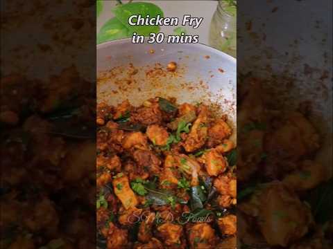 Chicken🐓Fry in 30 mins #recipe #food #chicken #chickenfry #shorts #ytshorts #youtubeshorts #trending