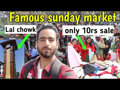 Sunday market srinagar kashmir | srinagar sunday market