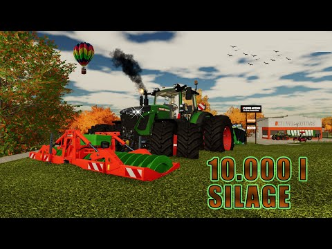 FS22 - XXL Farm 10.000 l Silage  MULTIPLAYER | Timelapse | Farming Ecke | Elmcreek