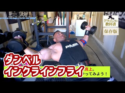 【筋トレ初心者必見 ! |ダンベルインクラインフライのやり方】日本人初ミスター・オリンピアに出場した、山岸プロが解説！ #山岸秀匡 #筋トレ初心者 #ダンベルインクラインフライ