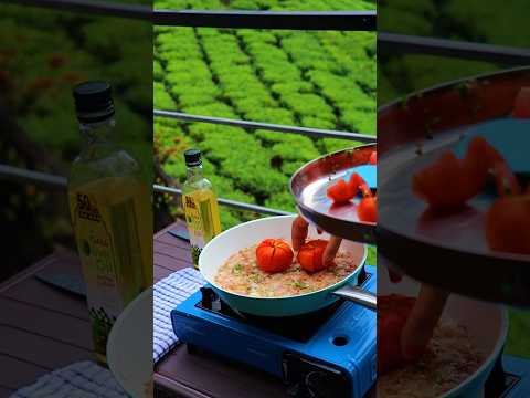 Cooking outdoors is peace #cookingoutdoors