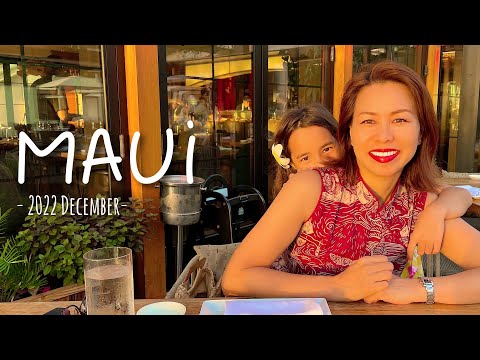 MAUI Vlog Part 5 - 2022 December - Anniversary Dinner & Maui Shopping Haul  (#200)