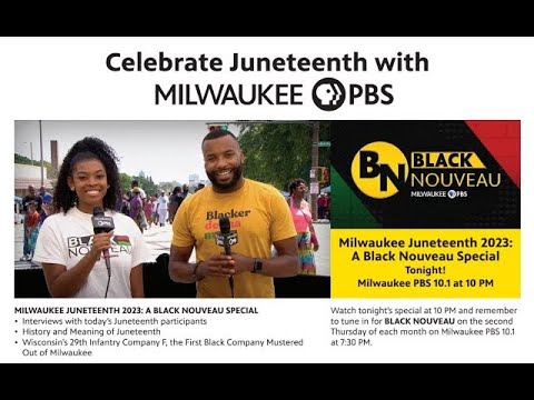 Live from the Juneteenth Celebration on Martin Luther King, JR. Drive!  noon