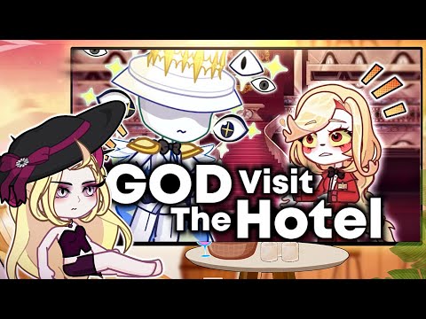 Lilith React To God visited Hazbin Hotel || Gacha Reacts || Hazbin Hotel Gacha Animation