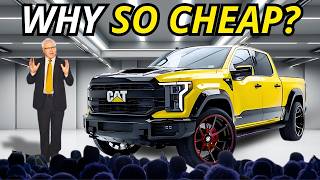 New 2025 Caterpillar Pickup Truck UNVEILED! CHEAP + POWERFULL