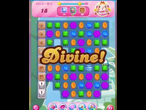 Candy Crush Saga Level 6078 | No Boosters