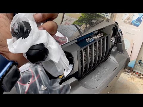 Mahindra Thar Full Modification | 360 Degree Camera For Thar