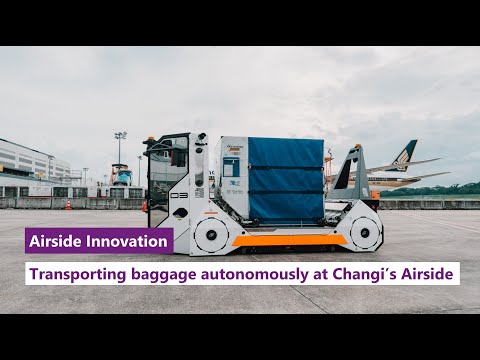 Transporting Airport Baggage Autonomously at Changi Airport