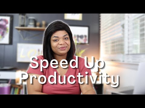 SIMPLE THINGS SLOWING DOWN YOUR PRODUCTIVITY | Ways To Stay Productive