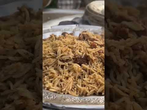 Street Food Around the World 🔥 GIANT bannu beef pulao