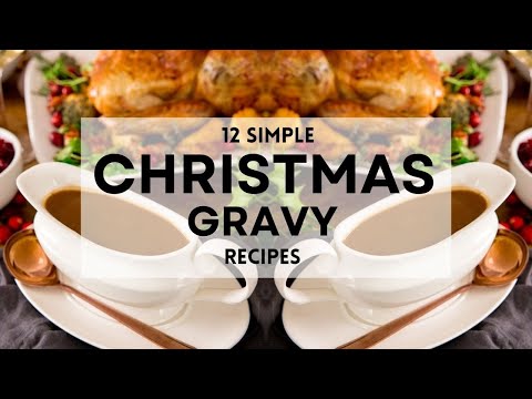 12 Simple CHRISTMAS GRAVY RECIPES You Can Make Ahead  #sharpaspirant #christmasdinner