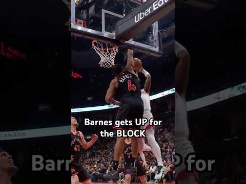 Barnes gets UP for the BLOCK, leading to the Battle 3!