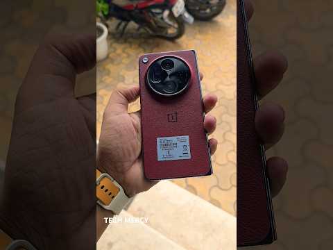 Oneplus Open Crimson Shadow First look 👌