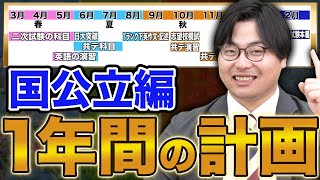 【国公立志望必見】大学合格までの一年スケジュールを徹底解説