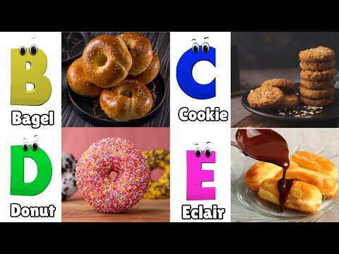 Food Alphabet Song for Kids | Food ABC Song | Phonics for Kids | Learn English Alphabet Letters